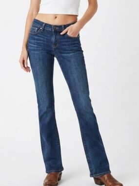 Lucky Brand Zoe Boot Cut Jeans Ol' Thistle Wash 8/29